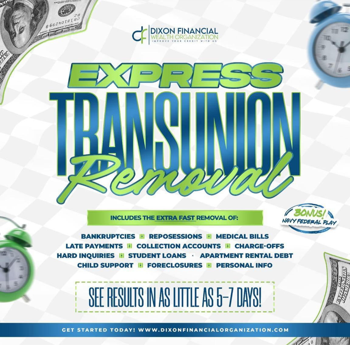 Express Transunion Removal